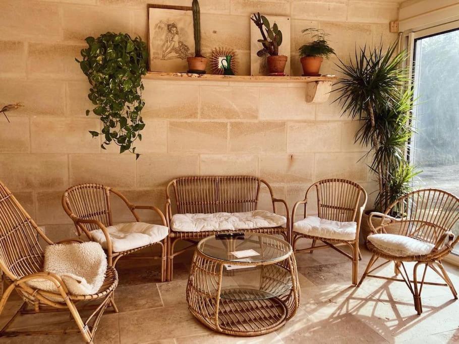 Maison De Campagne - La Belle Claudine Laruscade Dış mekan fotoğraf